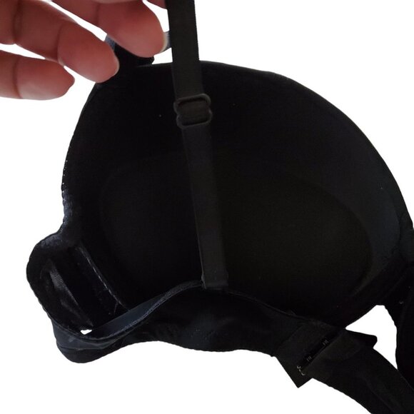 International Intimates Sexy Push Up Bra with Ribbon Lace Up Front - Picture 4 of 8